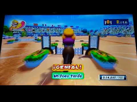 Mario Sonic London 2012 Equestrian 27 Peach Vs Wario Vs Waluigi Dr Eggman Fails