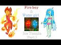 파이어 보이 & 워터 걸 3 - 아이스 템플 (1부) / Fire boy & Water girl 3 - Ice temple (Part 1)
