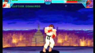 Marvel Vs. Capcom - Ryu Vs. Onslaught