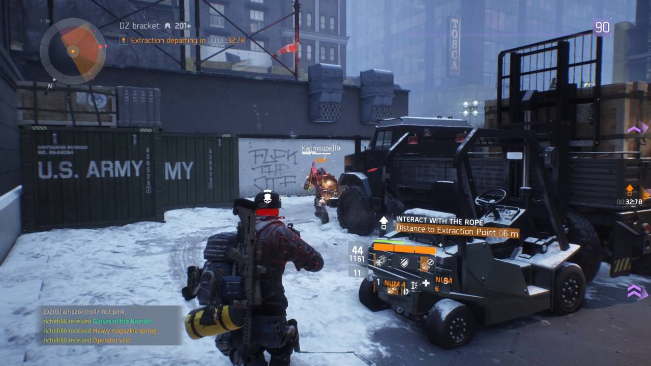 Tom Clancy's The Division extraction hijack