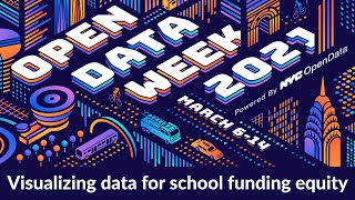 Visualizing data for school funding equity