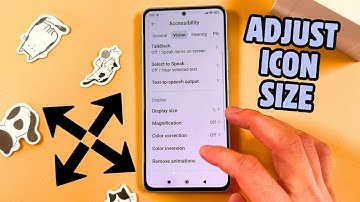 How to Adjust Icon Size on Xiaomi Redmi Note 13