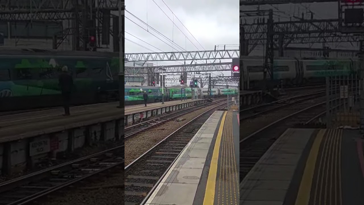 Avanti West Coast Class 390121 Opportunity Working 1H13 10:13 From London Euston Terminating Here