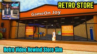 Running My Own Retro Video Store | Retro Video Rewind Store Sim Android Gameplay screenshot 1