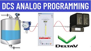 Emerson DeltaV DCS Analog Signal Programming  (Part1) | DeltaV DCS Tutorial