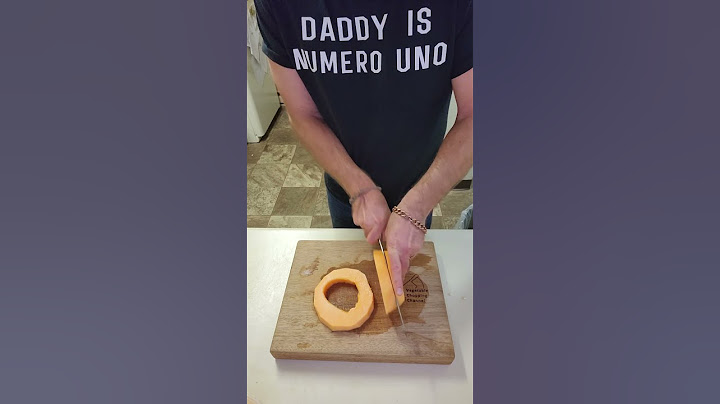 How to Cut CANTALOUPE #DaddySlices #slice #asmrslicing #asmr #asmrcooking #daddy #zaddy