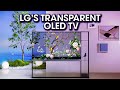 Lg unveils transparent oled tv at ces 2024