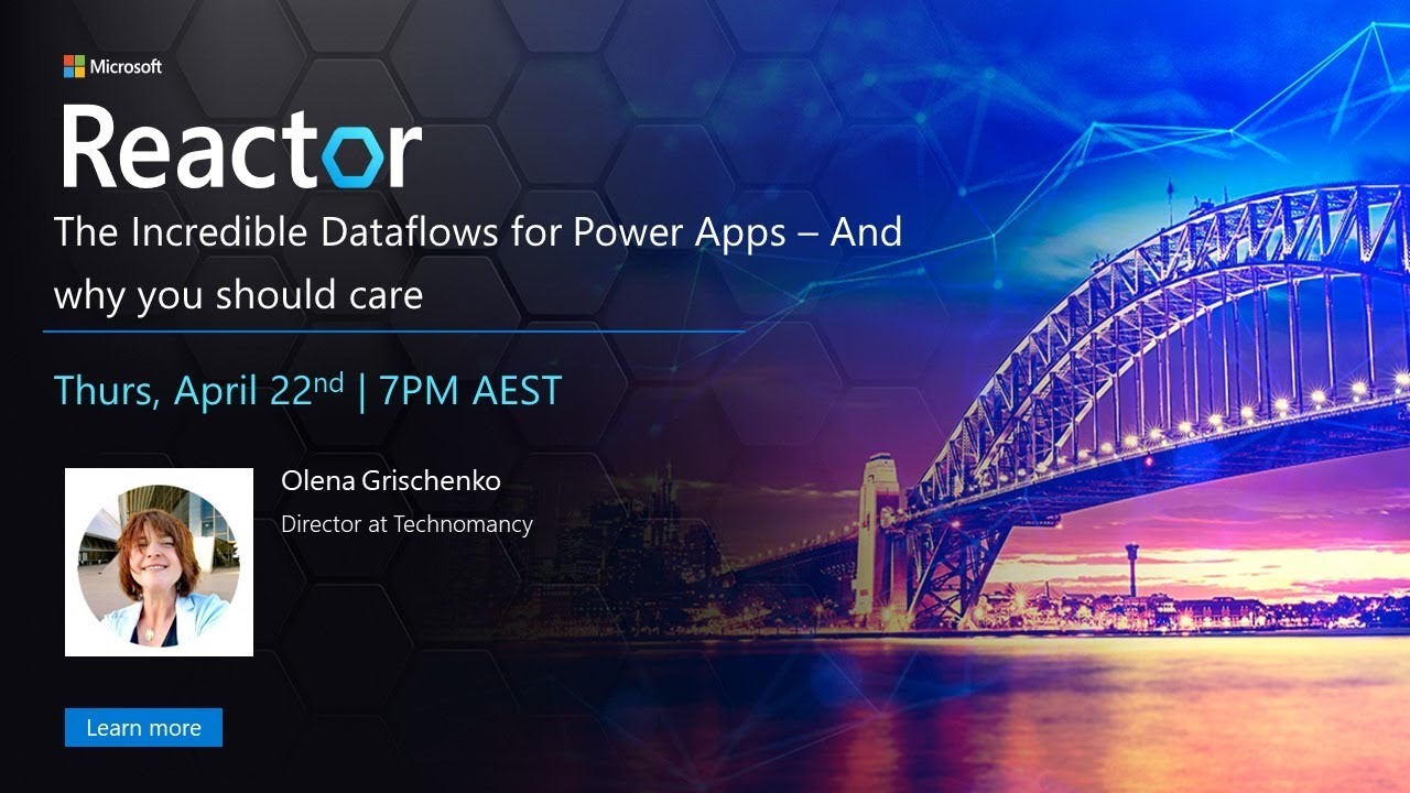 The Incredible Dataflows for Power Apps (and why you should care) - YouTube