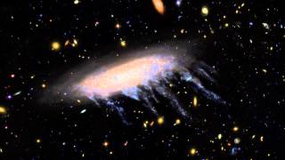 3D visualisation of ESO 137-001 (artist's impression) - YouTube