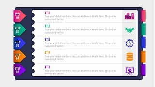 Multipurpose Notepad Design slide in PowerPoint