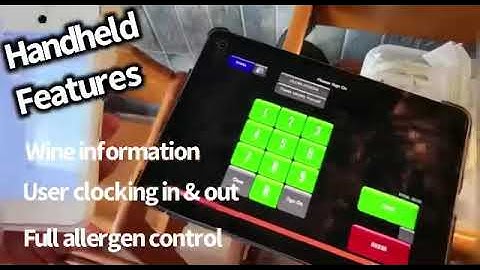 kitchen video & handheld integration. DOJO & ICRTOUCH with kitchen HACCP & prep lists. Pay at table.