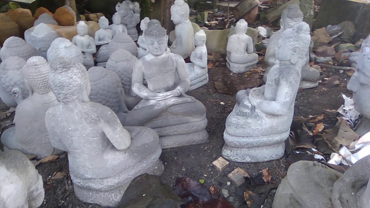  Patung  Budha bahan  semen untuk  dekorasi  taman YouTube