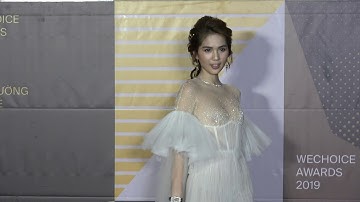 Ngọc Trinh, Vũ Khắc Tiệp xuất hiện tại thảm đỏ Wechoice sau tin đồn vay nợ tiền tỉ bị giang hồ đánh