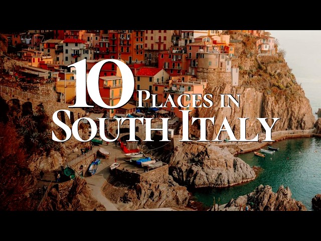 10 Most Beautiful Places to Visit in Southern Italy 4K 🇮🇹 | Matera | Taormina class=