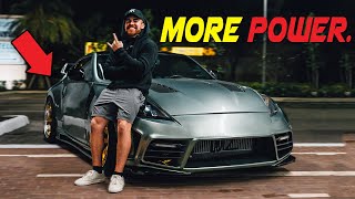 Introducing the BIG TURBO Nissan 370z AKA: SUPERCAR KILLER