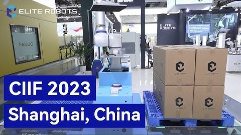 Elite Robots at Robotics Show 2023 (CIIF) - Shanghai, China