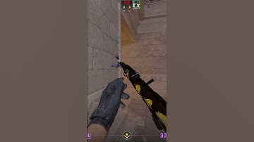 Combo Molotov And Flash For Take WATER From Connector On Anubis In CS2 #cs2 #shorts