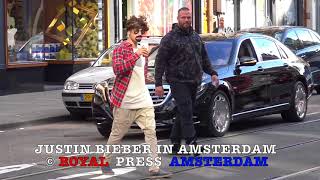 LeBron James &amp; Justin Bieber &amp; Robbie Williams &amp; Ayda Field in Amsterdam