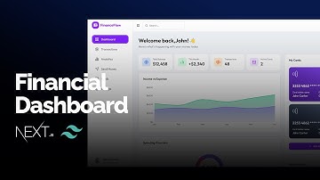 Build and deploy a Financial Dashboard using Next.js, ShadCN, and Tailwind CSS.
