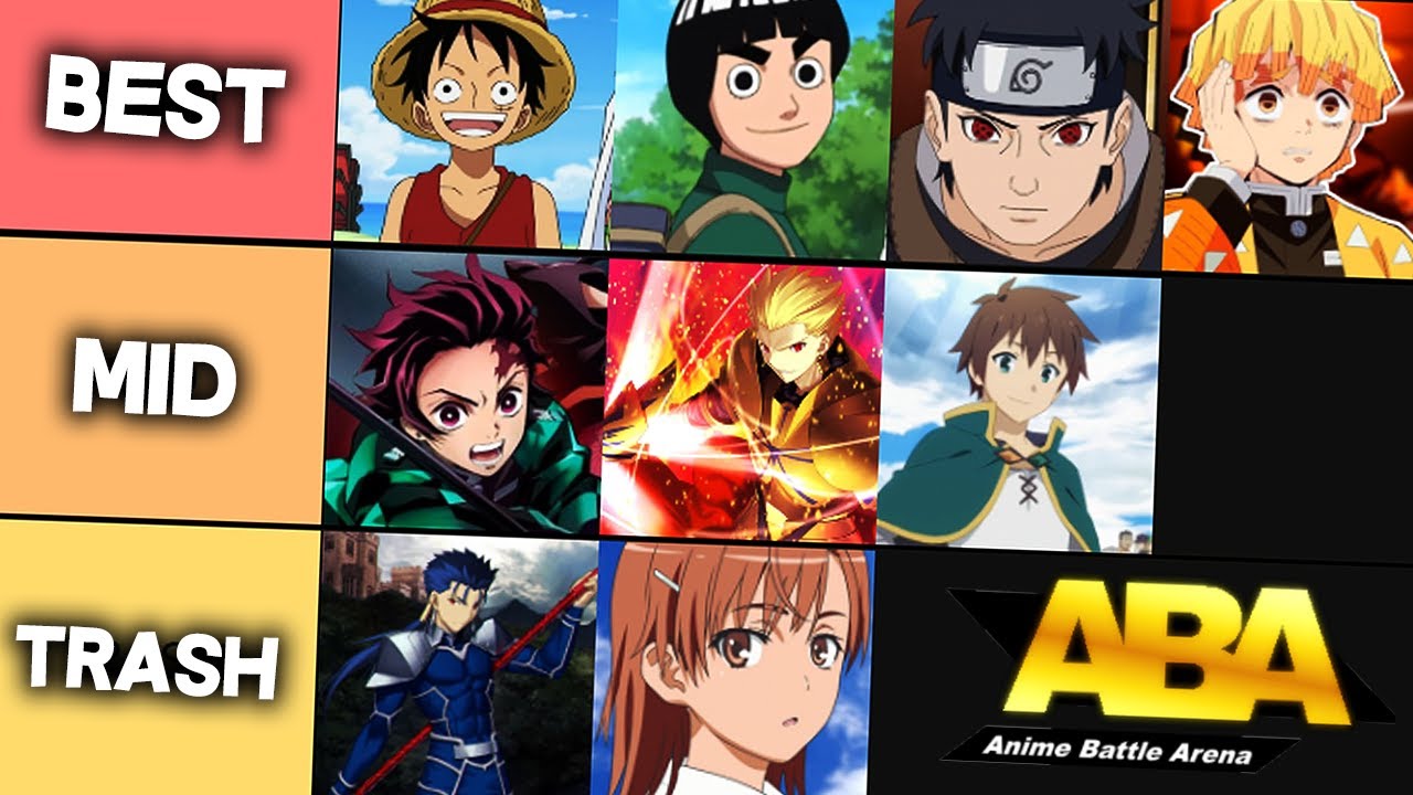 Anime battle arena tier list 2023 marchTikTok Search
