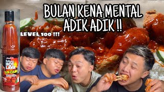 Bulan Wawan Kepedesan Kena Combo Ayam Goreng Saus Super Pedas  Hot Parahhhhhh