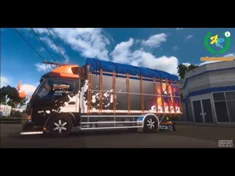  Modifikasi  terbaru canter v5 SMT Euro Truck  Simulator  2 