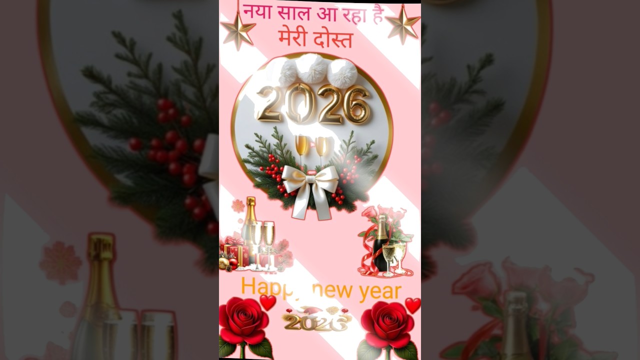 happy new year 2026 ❤ WhatsApp status video 