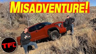 2024 Toyota Tundra TRD Pro OffRoad Review: NARROWLY Escaped Major Trail Damage!