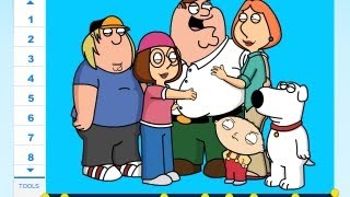 How to draw Family Guy Characters - Drawing Tutorial Video