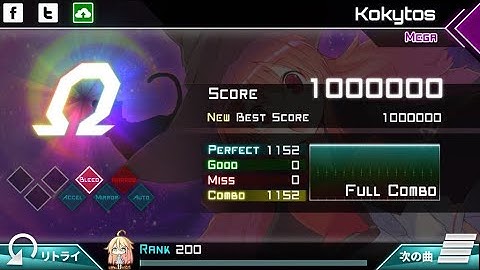 【Dynamix】Kokytos(MEGA)Ω All Perfect