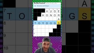 struggling to speak, sorry #nytxw #nytmini Profile