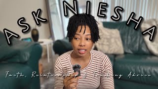 Ask Niesha | Advice Questions about Trucking, Faith, Relationships etc...