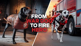🔥 The EPIC Story of Firefighter Dalmatians: From Warriors to Heroes! 🐕