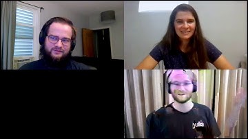 JuliaCon: The Podcast #6: "end - 1" - Jonathan Laurent, Frames C. White, Caroline Hughes, Taine Zhao