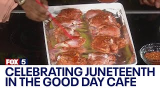 Celebrating Juneteenth in the Good Day Cafe