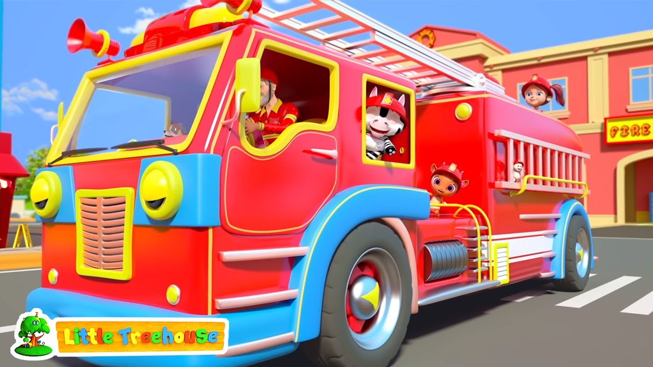 Räder auf dem Feuerwehrauto lieder und kinderreime für kinder