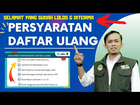 ? Persyaratan Daftar Ulang Tahap 2 PPDB Jabar 2022 | Untuk SMA dan SMK