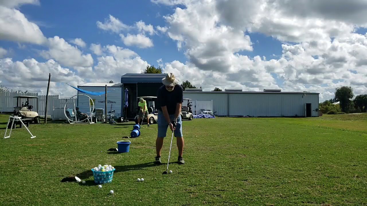 Get setup behind the ball, stay behind the ball. YouTube