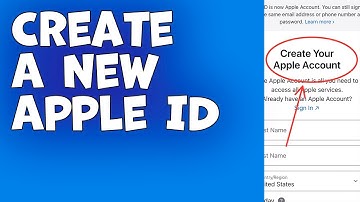 How To Create A New Apple ID: Step-by-Step Guide