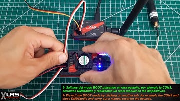 Update (Firmware) Video Transmitters XOSD without APP from Receiver XLRS with DMDStudio.