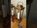 Checkout our Rustic Wooden Lantern Candle Holder #lovewood #candleholder #homedecor  #woodworking