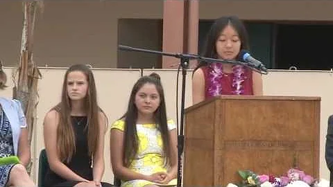 Michelle Qin La Colina Graduation 2015