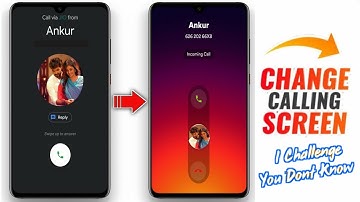 UNBELIEVABLE MODIFY YOUR ANDROID CALLER SCREEN | TRY WITHOUT ROOT 💀 Make Look Awesome 😍😍