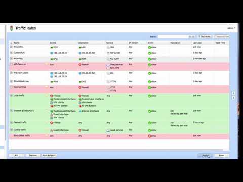 Kerio Control UTM v9.3 -  32 - Customize firewall rules