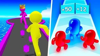 looking good giant rush vs Join blob clash 3D best level Android ios gameplay adventure walkthrough screenshot 2