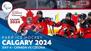 Day 4 | Canada vs Czechia | Calgary 2024 | World Para Ice Hockey Championships A-Pool screenshot 5