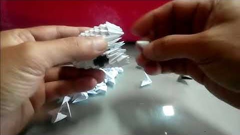 3d origami rabbit tutorial part 1