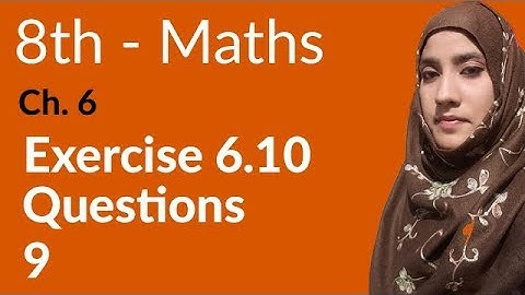 8th Class Math, Factorization,Simultaneous Equations Ex 6.10 Q 9 - 8th Class Maths