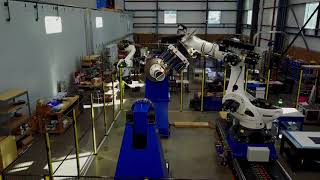 Electroimpact's Composite Automation Development Center, Building F Fly Through
