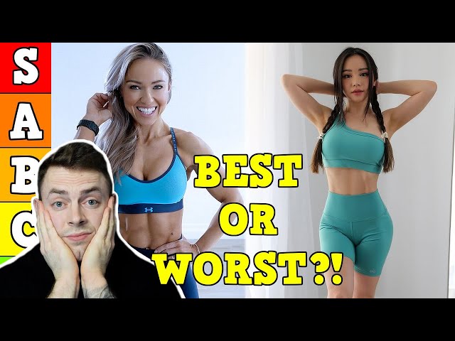 The BEST & WORST Fitness Influencers of 2021  Caroline Girvan, Chloe Ting  & More! 